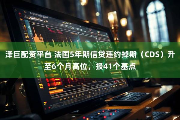 泽巨配资平台 法国5年期信贷违约掉期（CDS）升至6个月高位，报41个基点